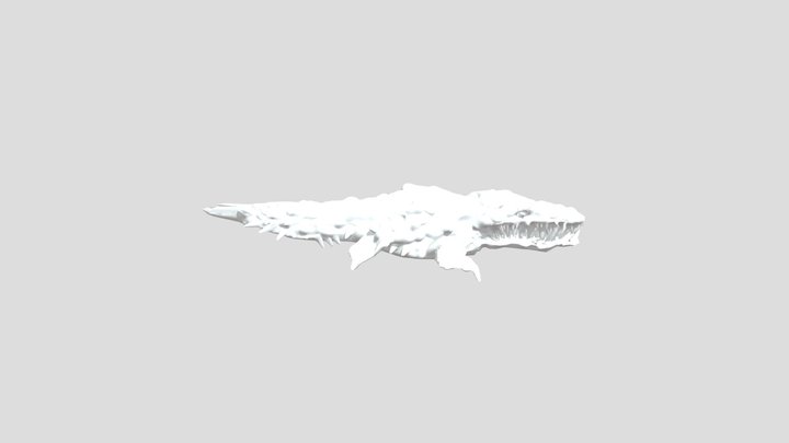 mosasaurus 3D Model