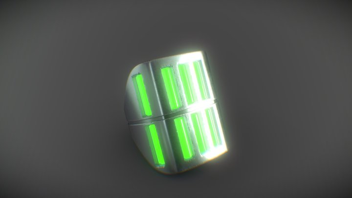Tritium ring 3D Model