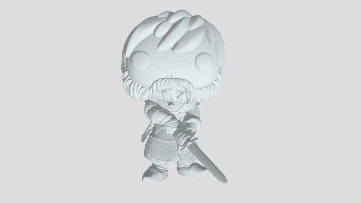 Funko Pop OC Witcher Milosh the Great Bear 3D Model