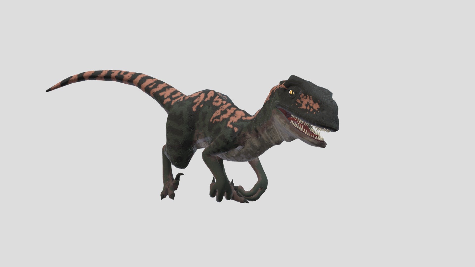 Utahraptor - 3D Model By Zuza Kossowska (@zuza707) [f48b157] - Sketchfab