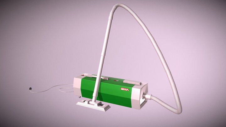 Vacuum cleaner - Zelmer Predom from Poland 3D Model