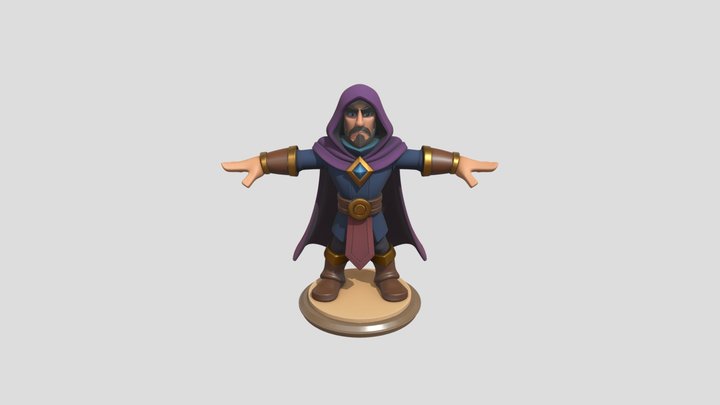 Ancient Figurine Stylized WIP