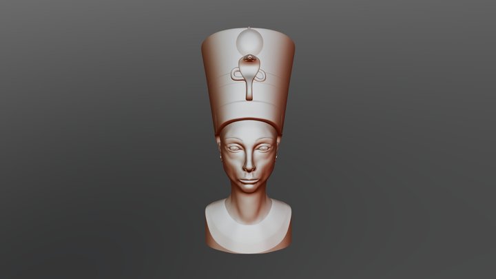 Nefertiti 3D Model
