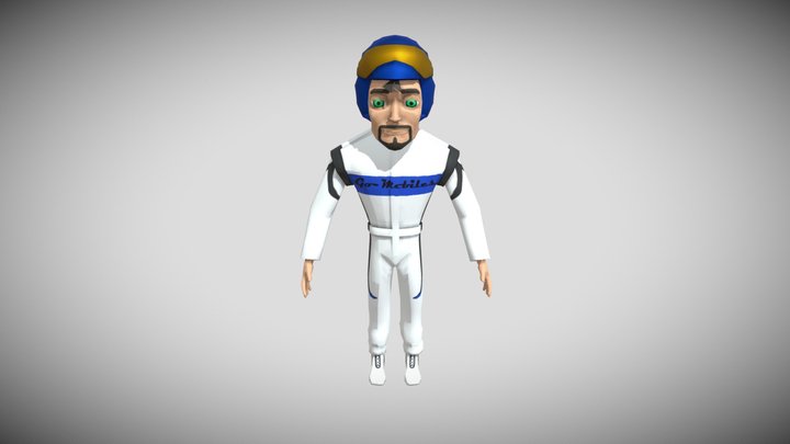 Go-Mobiles - Skip Johnson - Low Poly 3D Model