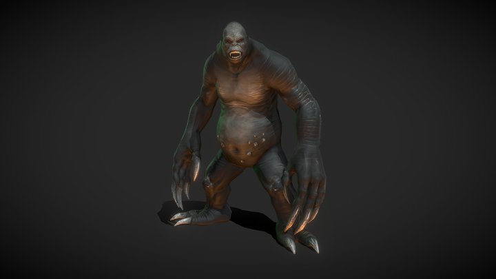 Monsters: Ogre 1 3D Model
