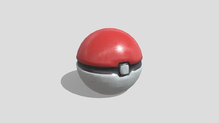 Pokeball 3D Model