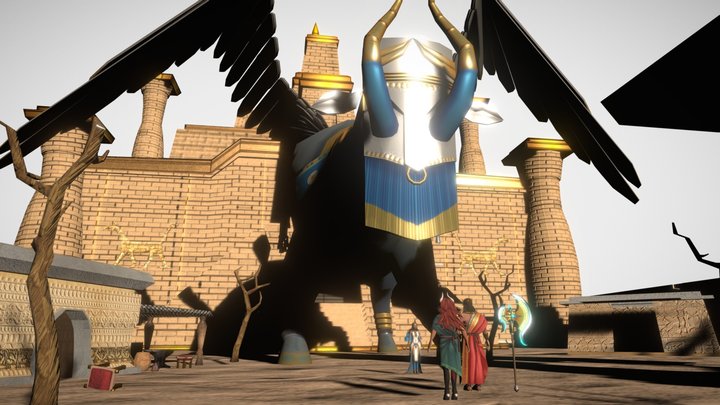Group3 Epic of Gilgamesh 3D Model