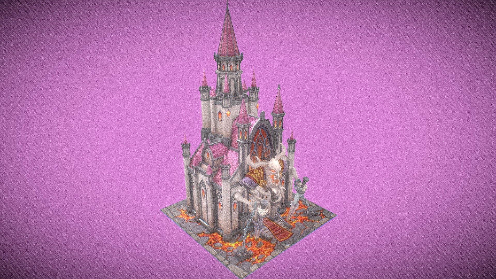 Demon grave - Buy Royalty Free 3D model by Luna Studio (@StudioLuna ...