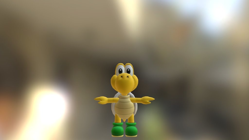 Mario Party 9 Koopa Download Free 3d Model By Akennedy007 F4907d6 Sketchfab 8551