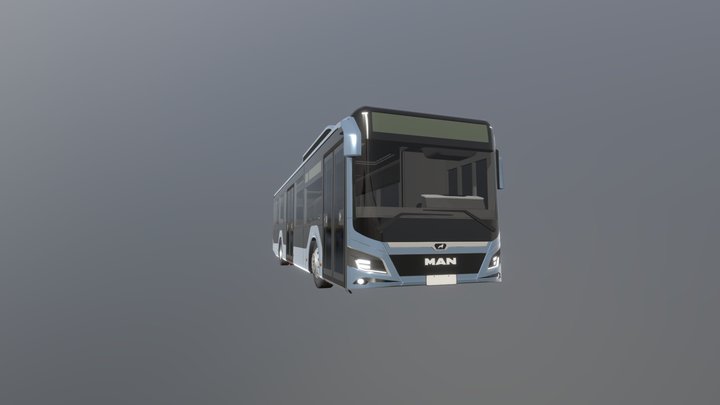 MAN Lion's City 12G (EfficiencyHybrid) 3D Model