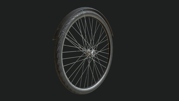 Bicycle Wheel - Michał Paks 3D Model