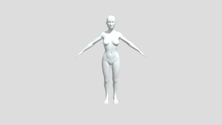 Standard-female-figure 3D Model