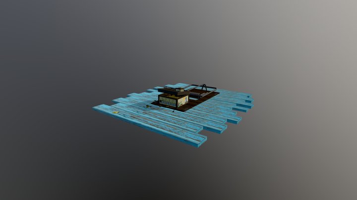 TreasureChest 3D Model