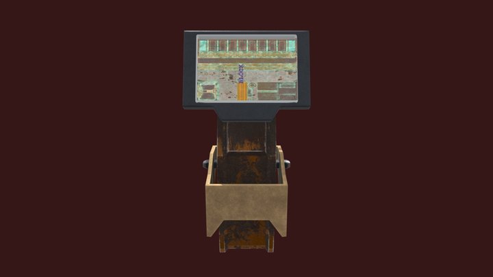 Console 3D Model