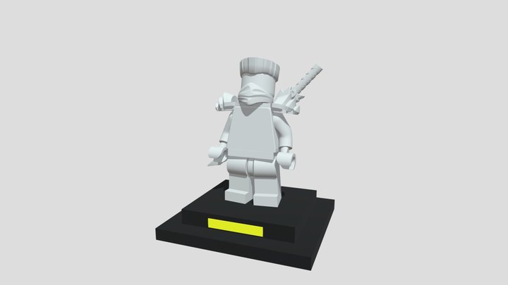 The Titanium Ninja 3D Model