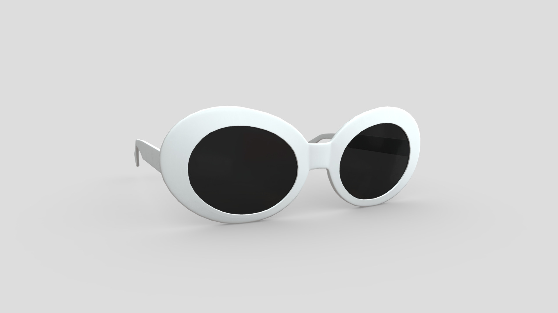 3D model Sunglasses - This is a 3D model of the Sunglasses. The 3D model is about icon.