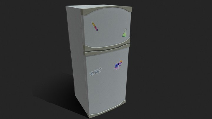 Refrigerator 3D Model