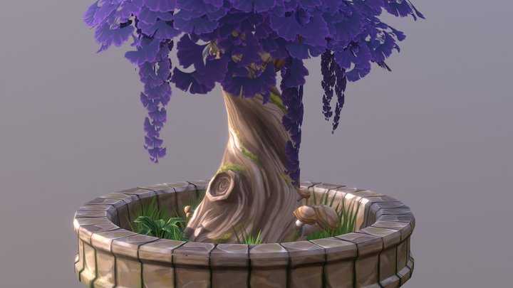 Magical Tree 3D Model