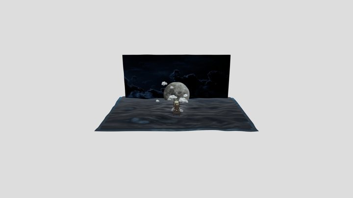 painted_lady_and_blue_spirit (0) 3D Model