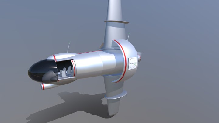 C3 Skycraft Albatross 3D Model