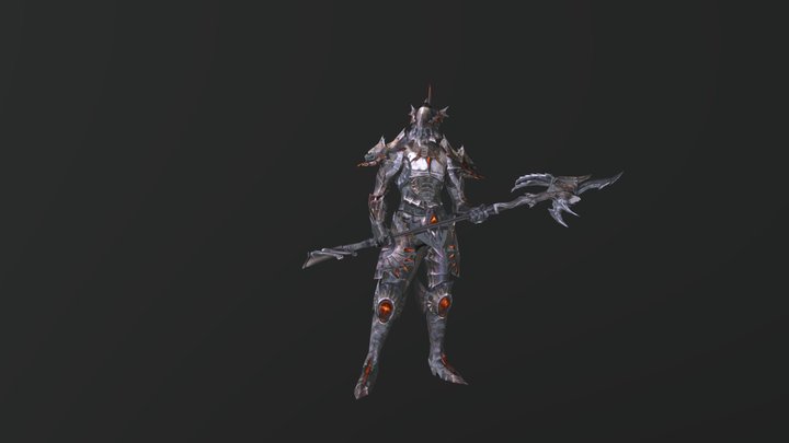 [983] R2 Online - character - animation idle 3D Model