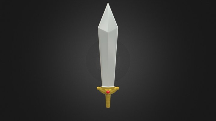 Master Sword 3D Model