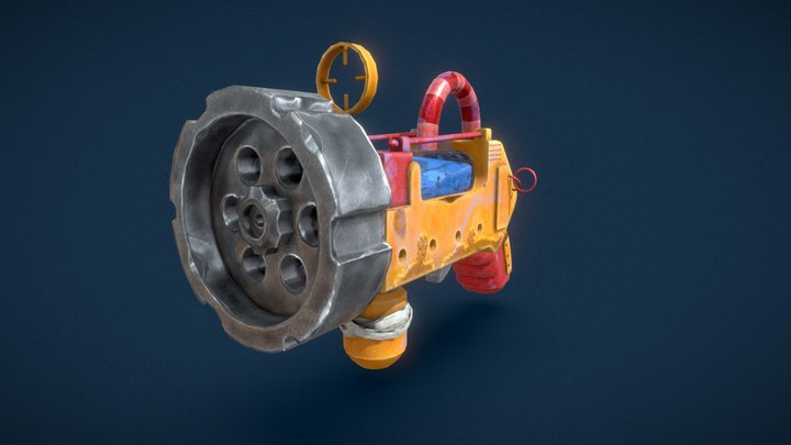 Water Gun | Stylized weapon 3D Model