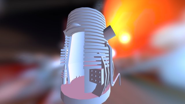 The Fly Pod Mesh 3D Model