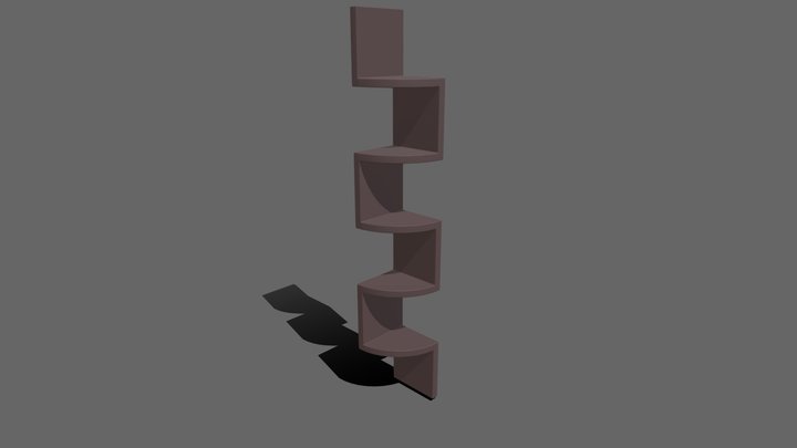 🔧 Wall-Mounted Shelf🔧 3D Model