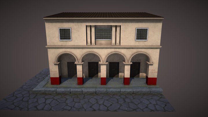 Casa Romana 3D Model