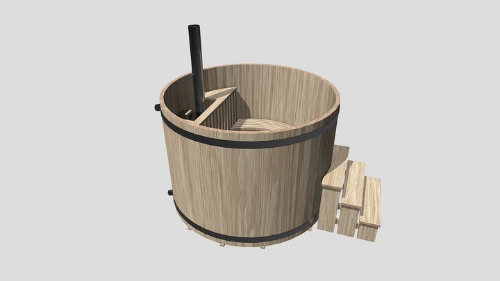 Hot bath 3D Model