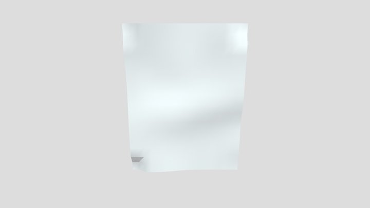 Blank Poster (18x24 inches) 3D Model