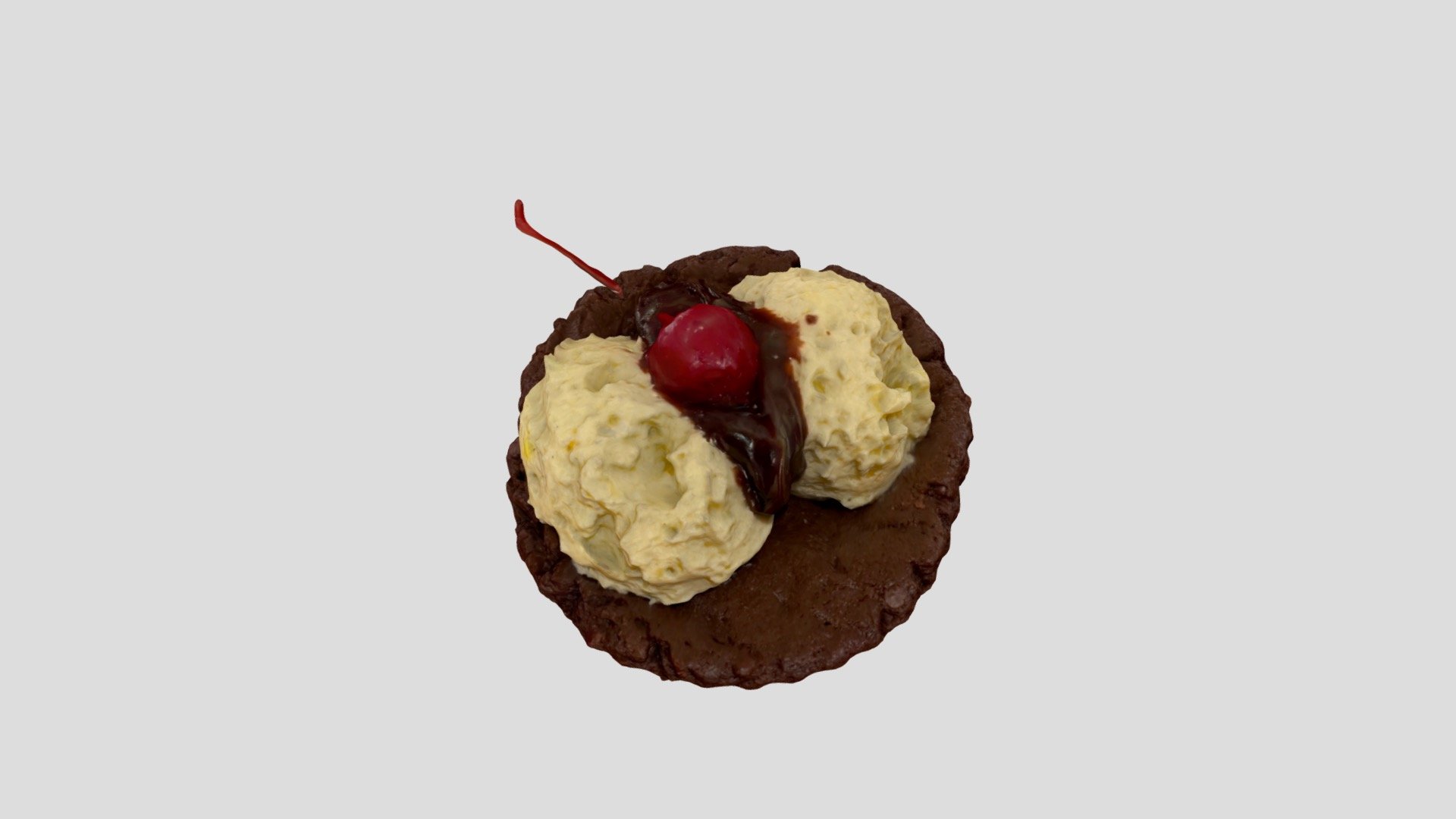 Brownie Sundae Cookie 3D model by PhotoCatch [f49def8] Sketchfab