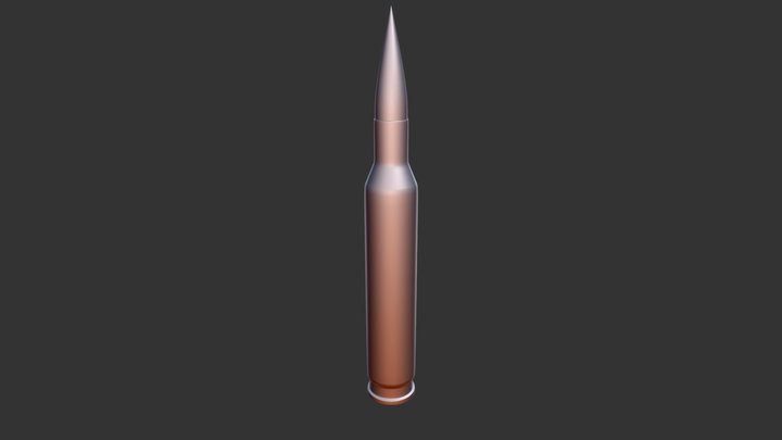 Bullet 3D Model