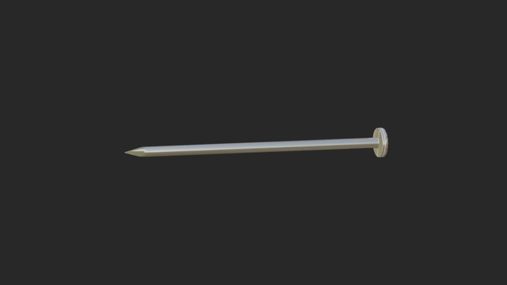 Nail 2 8x70 3D Model
