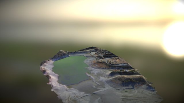 Water Reservoir 3D Model