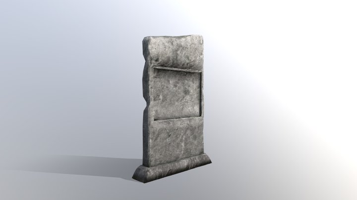 tombstone_01 3D Model