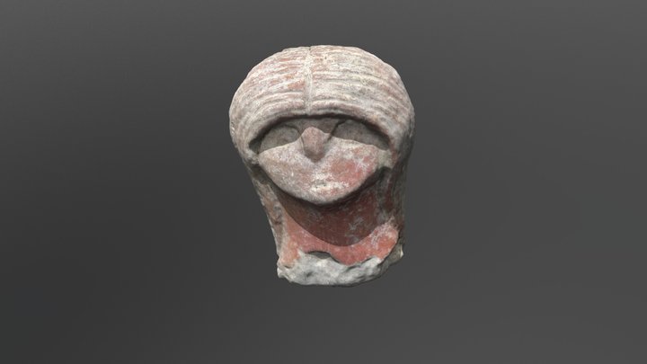Valdivia Figurine Fragment 3D Model