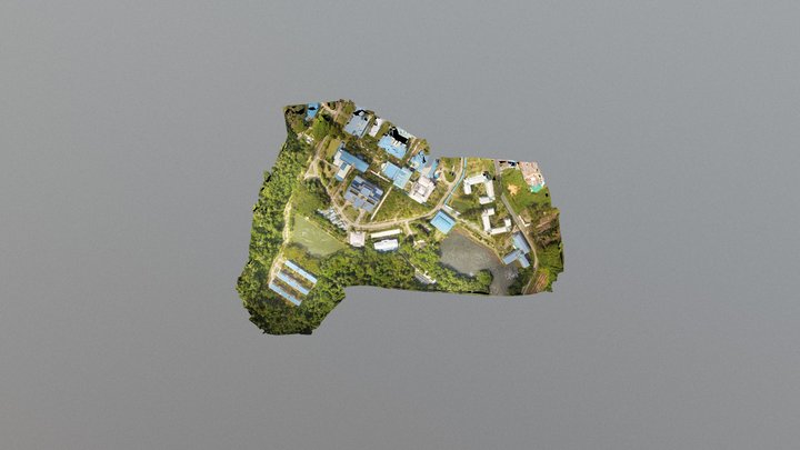 PSU Phuket Map 3D Model