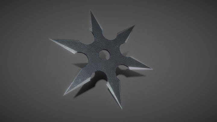 Shuriken 3D Model