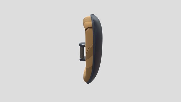 Shield Variant 1 - Final Assignment (Game Asset) 3D Model