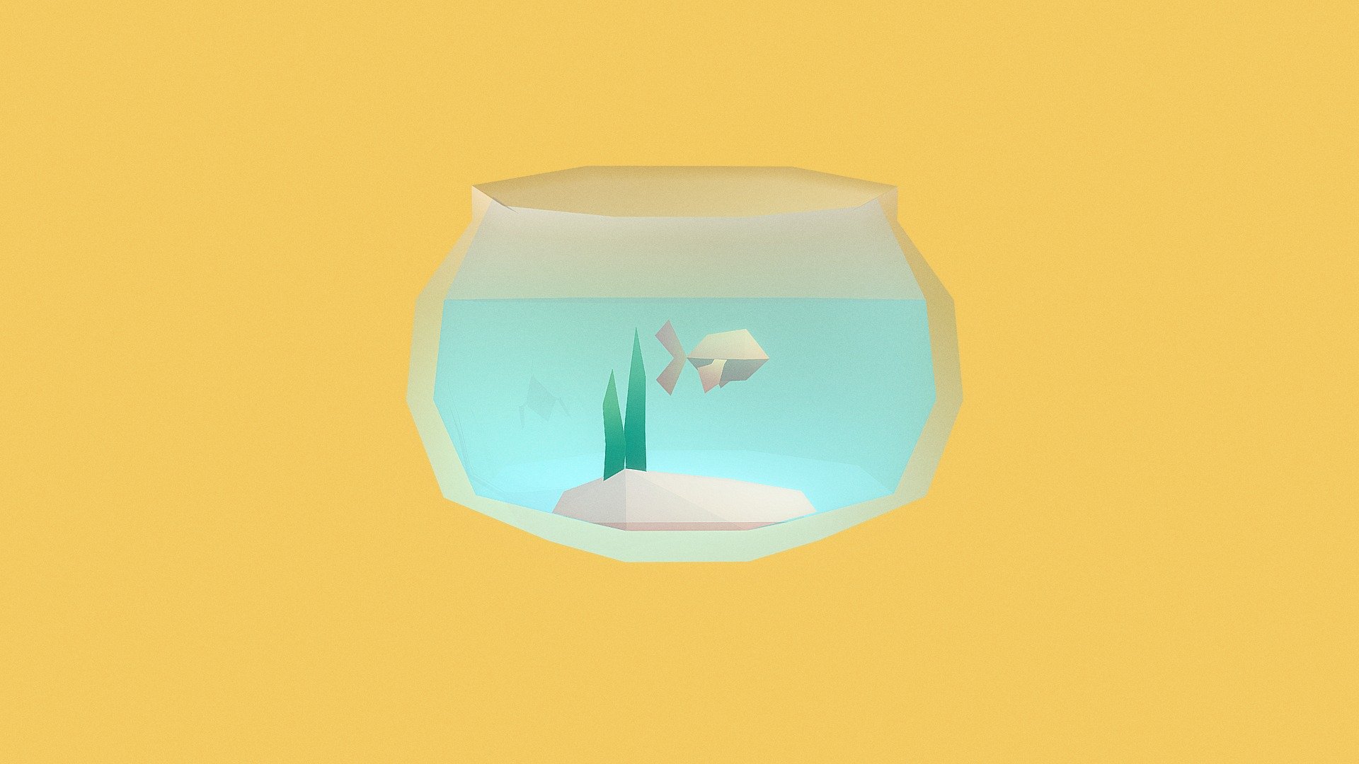 Fish Bowl Household Props Challenge Download Free 3D model by