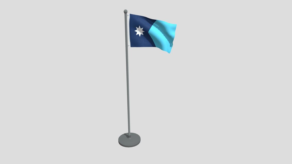 Animated Flag Of Minnesota State