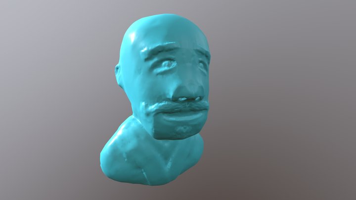 Robed Gentleman 3D Model