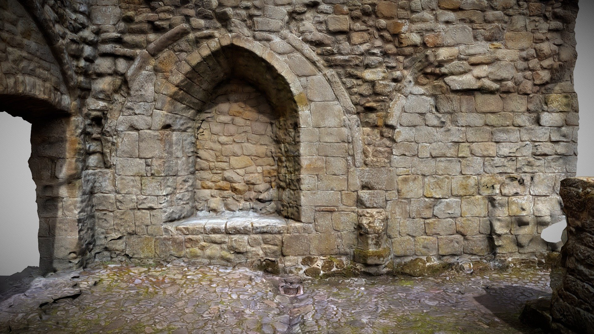 SCO-FF-DUNFE-abbey-exterior-part (free VR asset)