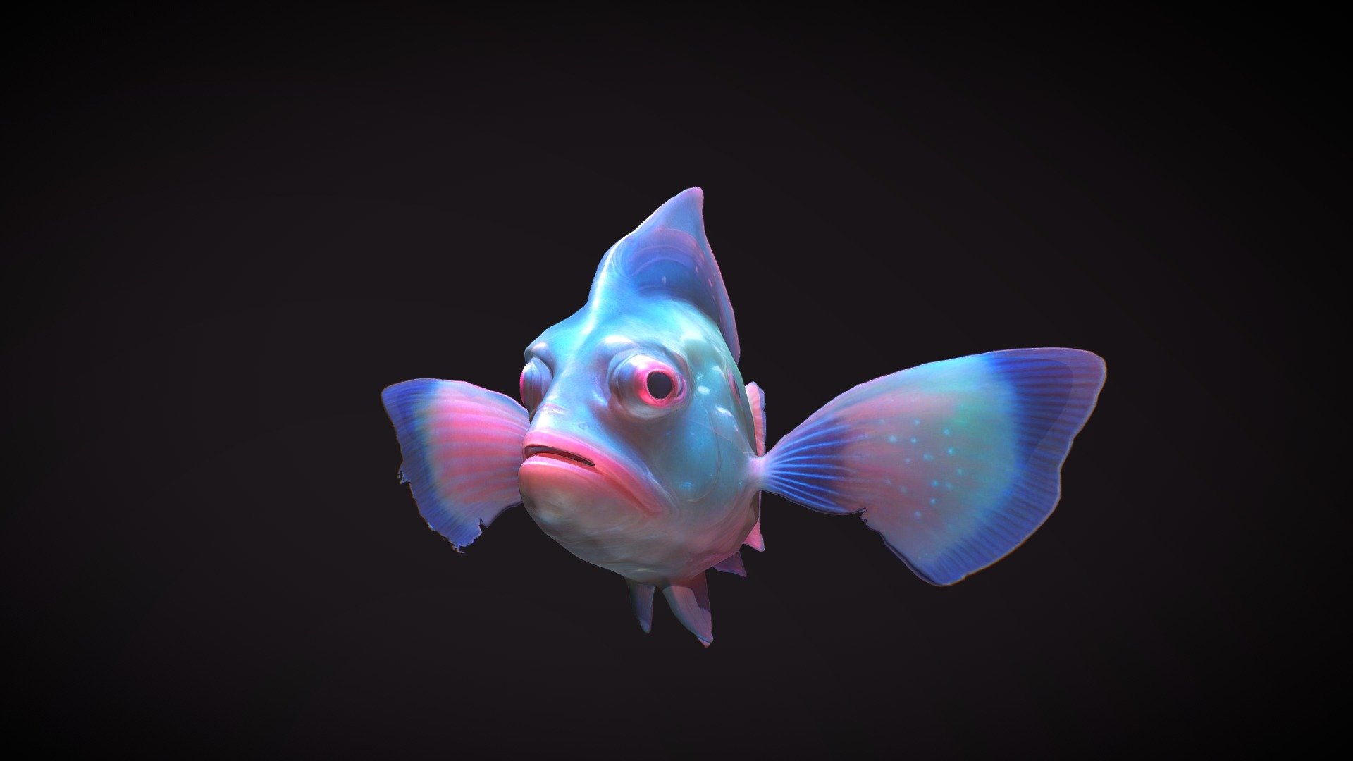 Mystical Fish - Buy Royalty Free 3D model by KamillaKraus [f4a63f5 ...
