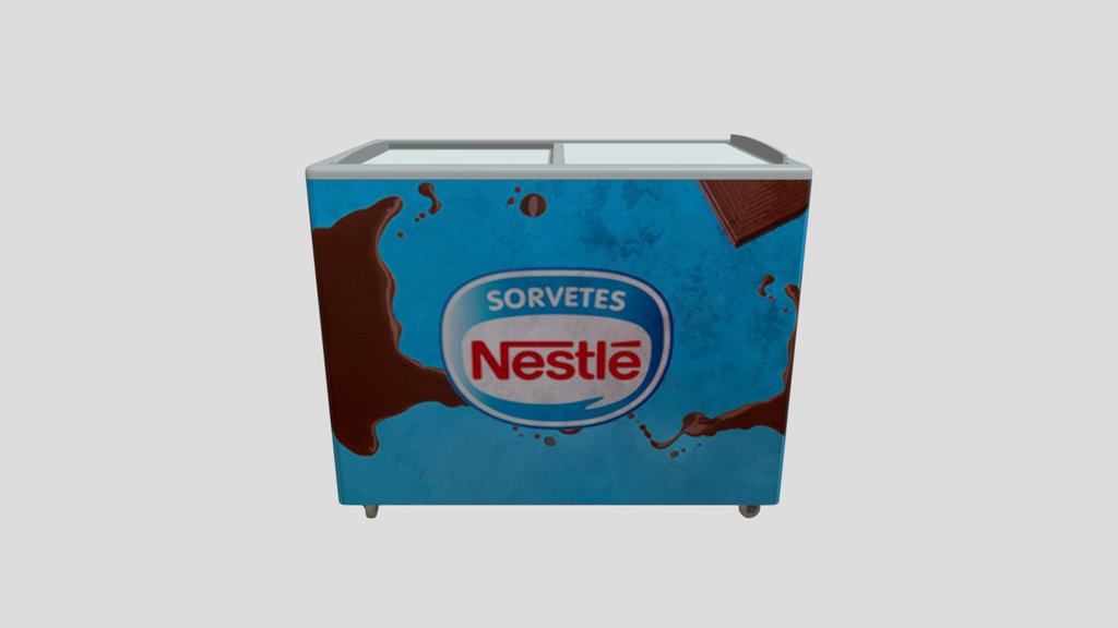 Ice Cream Refrigerator