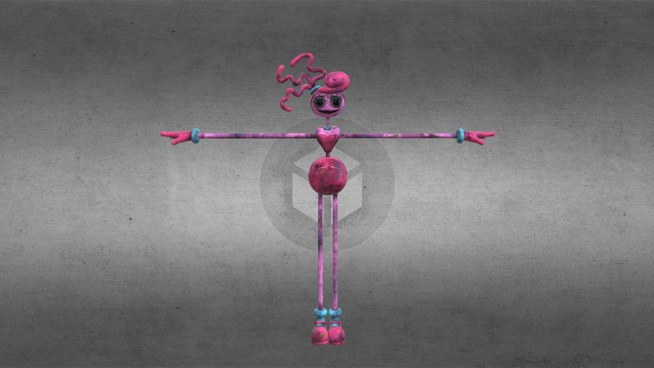 Purple Rainbow Friends - Download Free 3D model by mateodaleststc