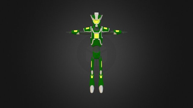 Mega Halo 3D Model