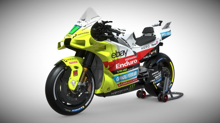 Ducati Desmosedici GP - 2025 Livery 3D Model